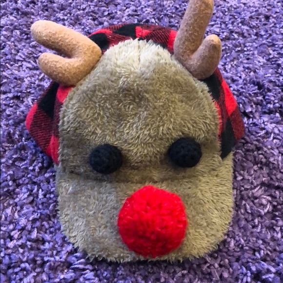 Other - Adorable Baby Boy Reindeer Baseball Cap Sz 12-18M Other - Adorable Baby Boy Reindeer Baseball Cap Sz 12-18M